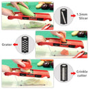 Cortador multifuncional para vegetais
