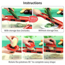 Cortador multifuncional para vegetais