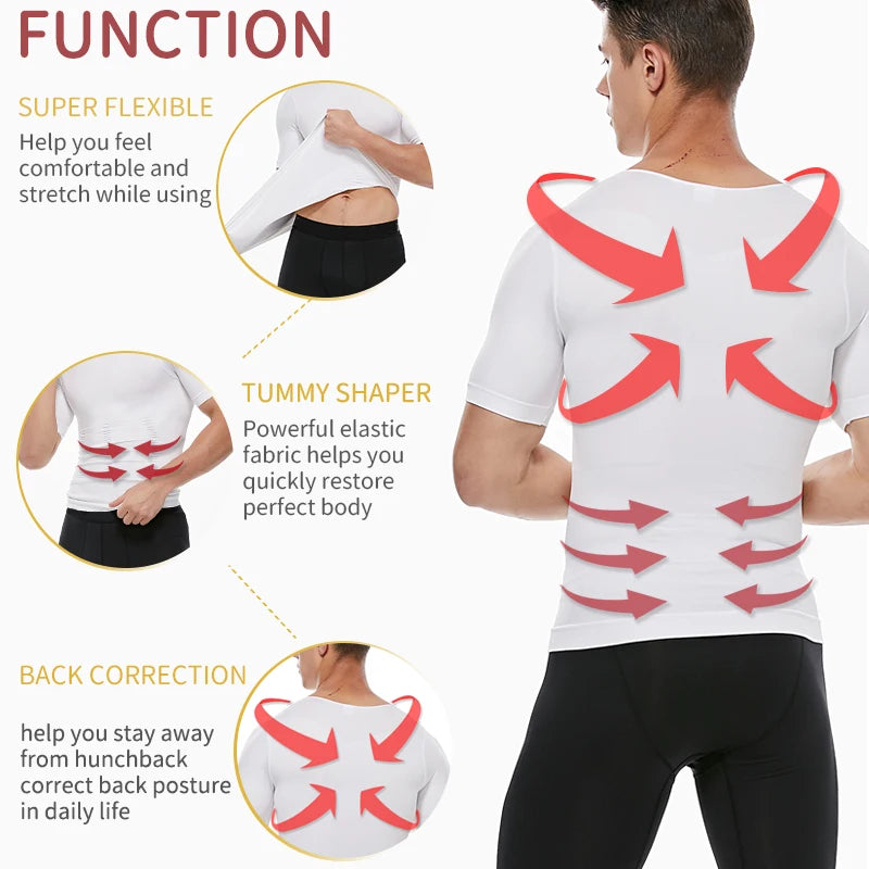 Camiseta masculina slim
