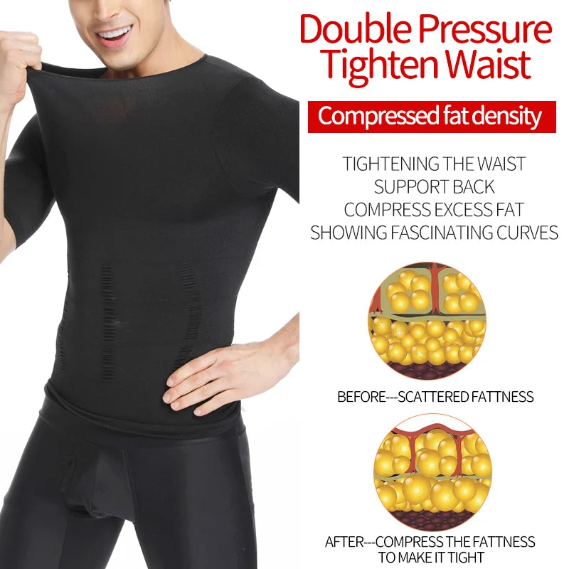 Camiseta masculina slim