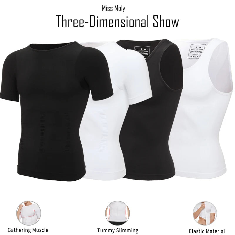 Camiseta masculina slim