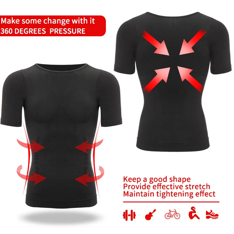 Camiseta masculina slim